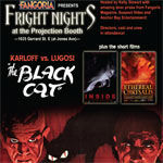 Ethereal Chrysalis opening for "The Black Cat" As part of the Fright Nights at Projection Booth presented by Fangoria